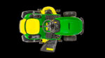 TRATOR DE RELVA JOHN DEERE X167 - Image 2