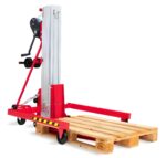 Elevador de paletes Toro E-501/C – Capacidade: 200 kg – Altura: 3,50 m - Image 3