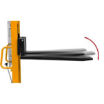 Empilhador manual com capacidade de carga de 700 kg – Altura de elevação de 1600 mm - Image 5