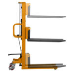 Empilhador manual com capacidade de carga de 500 kg – Altura de elevação de 1600 mm - Image 2