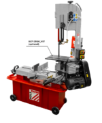 HOLZMANN – BS712TOP Serra de fita para metal com descida e paragem automática Diâmetro de corte 180 mm | 400 V 1100 W - Image 5