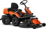 Cortador de relva com assento Husqvarna R216TC AWD Edição Limitada com plataforma de corte de 103 cm
