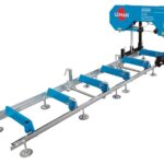 LEMAN – SAG400 – Serra elétrica móvel compacta 230 V – Diâmetro do tronco 400 mm – Potência 2200 W