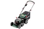 METABO – RM 36-18 LTX BL 46 – Cortador de relva a bateria com largura de corte de 46 cm – 7 alturas de corte – 18 V