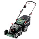 METABO – RM 36-18 LTX BL 46 – Cortador de relva a bateria com largura de corte de 46 cm – 7 alturas de corte – 18 V