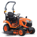 KUBOTA BX261 DV 4WD diesel micro tractor, industrial wheels 18×8.50×10 and 26×12.00×12.