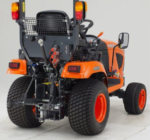 KUBOTA BX261 DV 4WD diesel micro tractor, industrial wheels 18×8.50×10 and 26×12.00×12. - Image 2