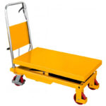 Mesa elevatória móvel de tesoura dupla, 350 kg, 1300 mm - Image 3