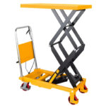 Mesa elevatória móvel de tesoura dupla, 350 kg, 1300 mm