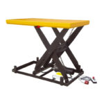 Mesa elevatória hidráulica elétrica de 2000 kg