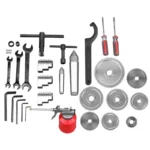 Torno universal Cormak Tytan 750 Vario 230 V com base - Image 8