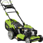 ZIPPER – ZI-BRM52EST Cortador de relva térmico com arranque elétrico Largura de corte: 52 cm