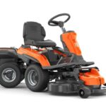 Cortador de relva Husqvarna R 200iX AWD Accu Rider sem plataforma de corte e carregador de bateria