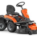Cortador de relva Husqvarna R 200iX Accu Rider sem plataforma de corte e carregador de bateria