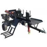 Cortador de lenha de 35 toneladas e 1 metro com motor térmico ELECTROPOWER