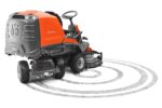 Cortador de relva com assento Husqvarna RC 320Ts AWD com saco de recolha de 300 L, sem plataforma - Image 4