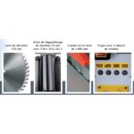 LEMAN – COM310 Máquina combinada de 5 operações, 310 mm – 230 V – 50 Hz / 3000 W – 4 CV - Image 8