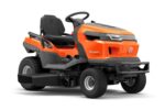 Cortador de relva com assento Husqvarna TS 220T de 2 cilindros com descarga lateral, 19,5 CV – 108 cm