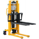 Empilhador manual com capacidade de carga de 1500 kg – Altura de elevação de 2000 mm
