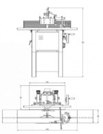 JEAN L'EBENISTE – MX5108 Spinning top equipped with a fixed interchangeable shaft Ø 30 mm 230V/50Hz 1.5Kw/2.0HP - Image 8