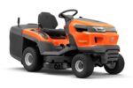 Cortador de relva com assento Husqvarna TC 215T, com 2 cilindros e saco de recolha, 15,9 CV – 95 cm
